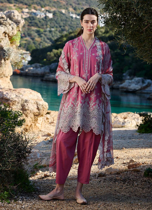 Image | Lawnkari 25 | Iris by Maria Faisal - Registered Vendor of : Image - type : Ladies Clothes - 100% original wedding dresses