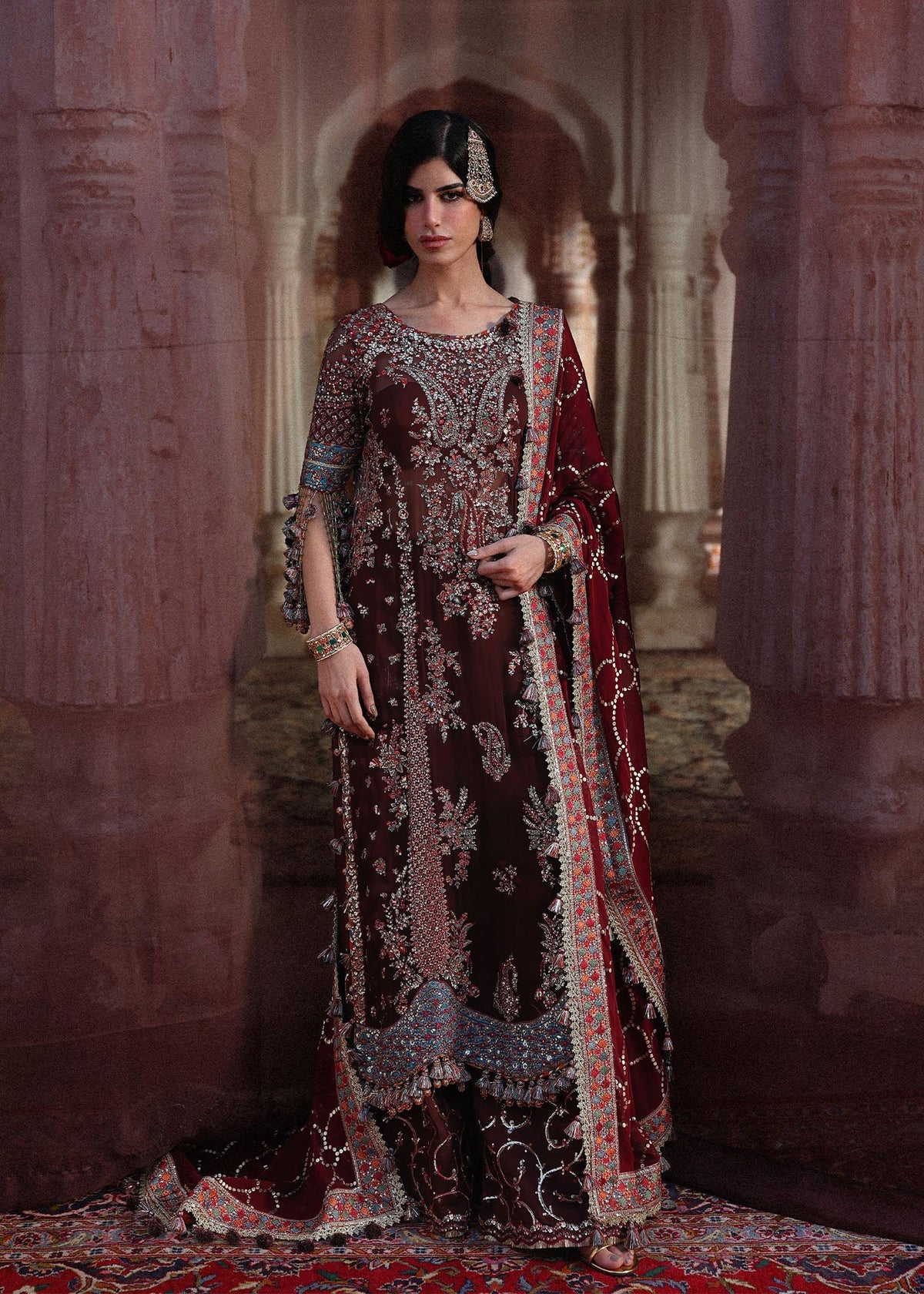 Hussain Rehar | Festive Eid Collection 26 | Apsara - Formal Dress - available at Maria Faisal in UK and USA.