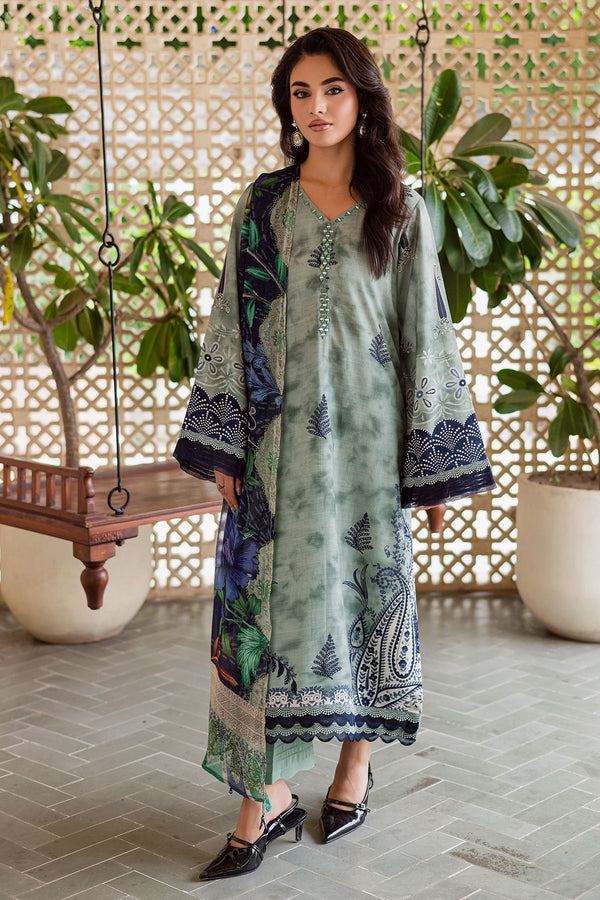 Nureh | Signature Printed Linen | SP-164 - Ladies Clothes - Maria Faisal