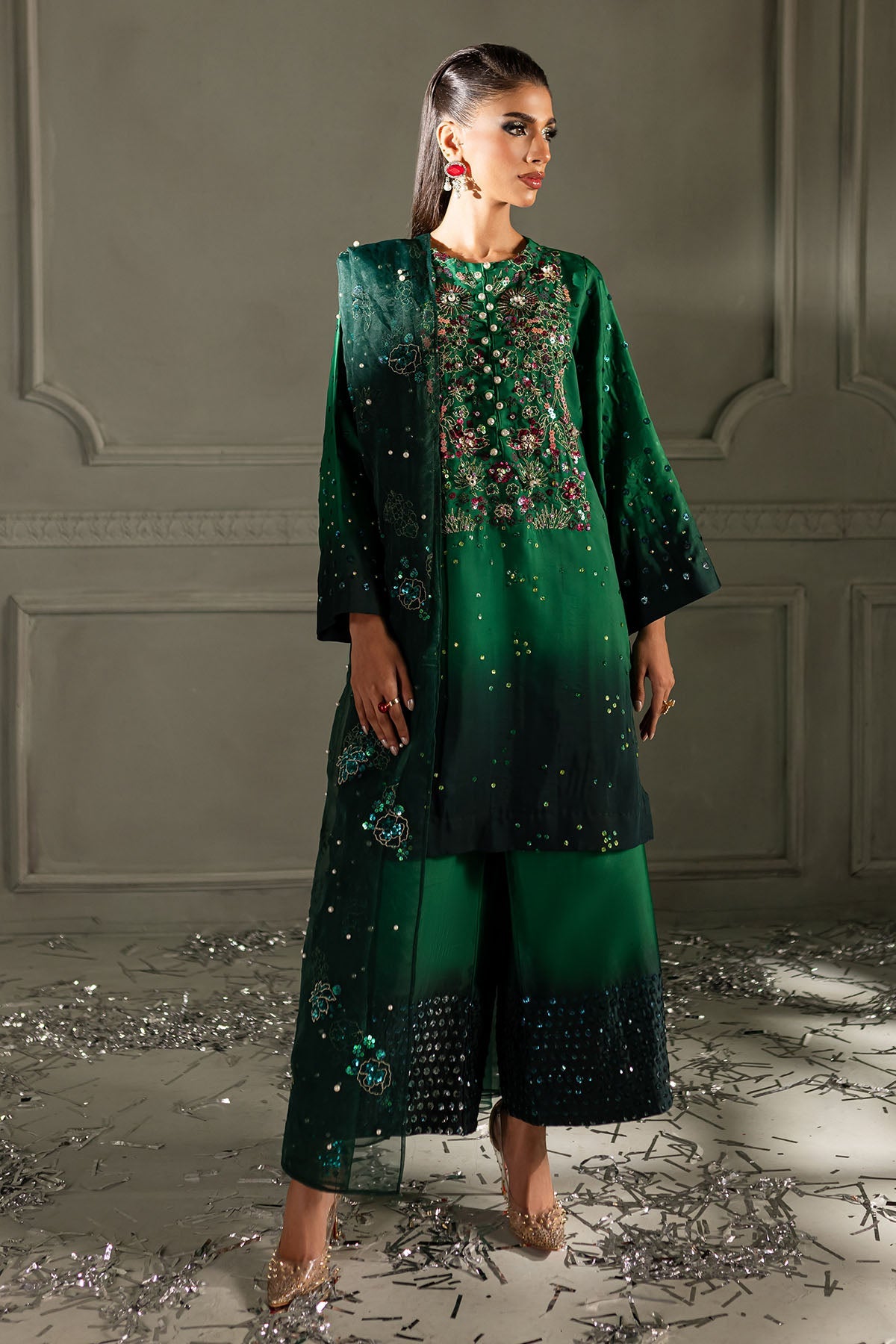 Nureh | Fancy Formals | Ruby Rush TW-09 - Ladies Clothes - Maria Faisal
