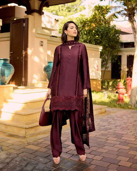 Faiza Saqlain | Carmela Luxury Pret | Triana by Maria Faisal - Registered Vendor of : Faiza Saqlain - type : Ladies Clothes - 100% original wedding dresses