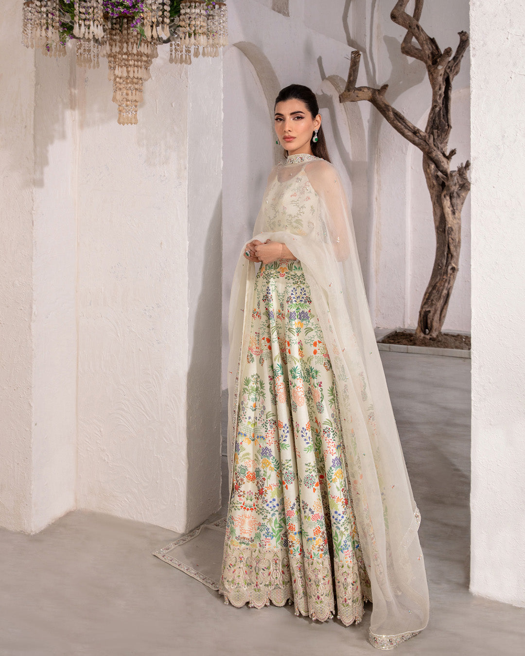 Faiza Saqlain | Lenora Luxury Pret | Floretta - Waniyas
