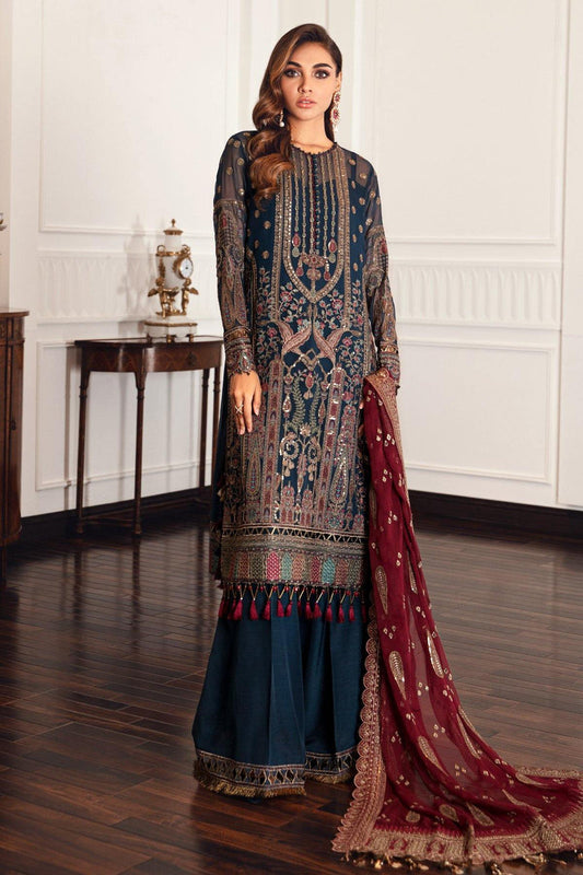 Jazmin | Formals Collection | CHIFFON UC-3049 - Ladies Clothes - Maria Faisal