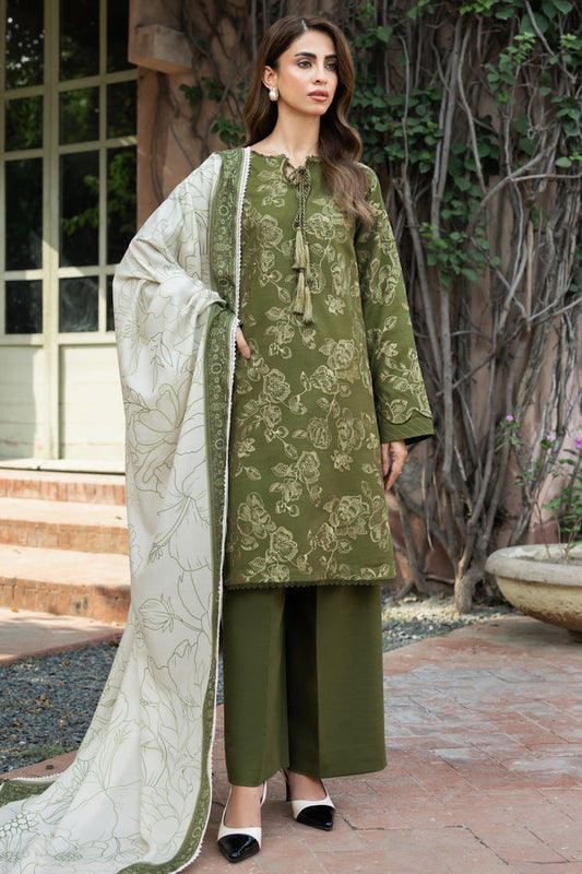 Farasha | Eminence Khaddar 25 | Olvyn - Casual Dress - available at Maria Faisal in UK and USA.
