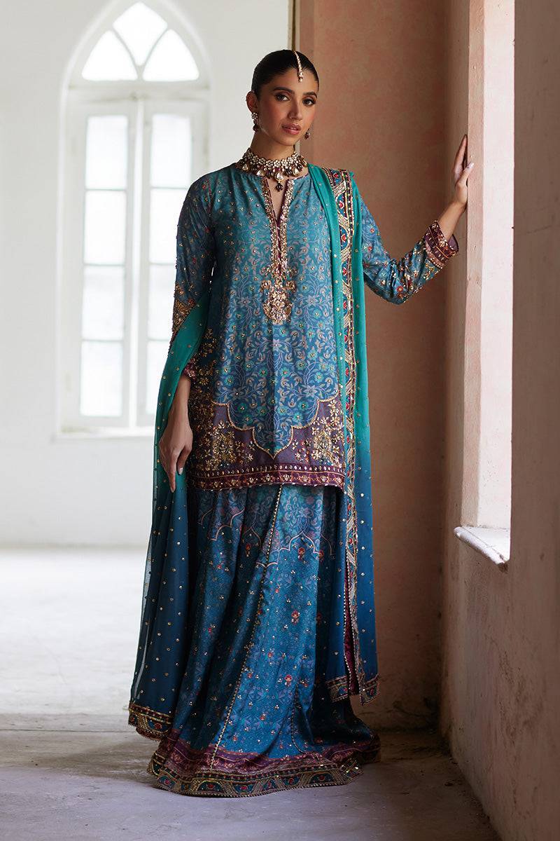 Mina Hassan | Formal Dholki Collection | Leela by Maria Faisal - Registered Vendor of : Mina Hassan - type : Ladies Clothes - 100% original wedding dresses