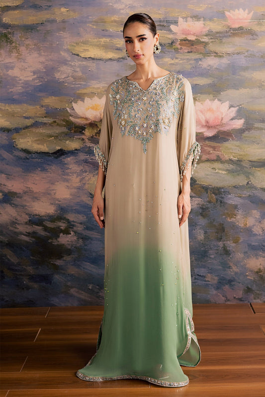 Nureh | Fancy Formal 26 | NP-785 - Formal Dress - available at Maria Faisal in UK and USA.