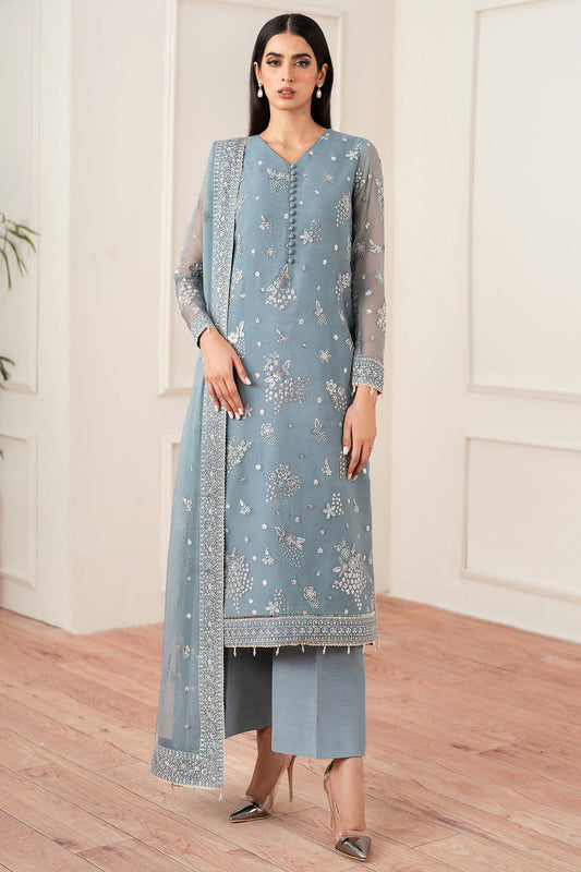 Farasha | Essence Formals 25 | Aqua Bliss - Ladies Clothes - Maria Faisal