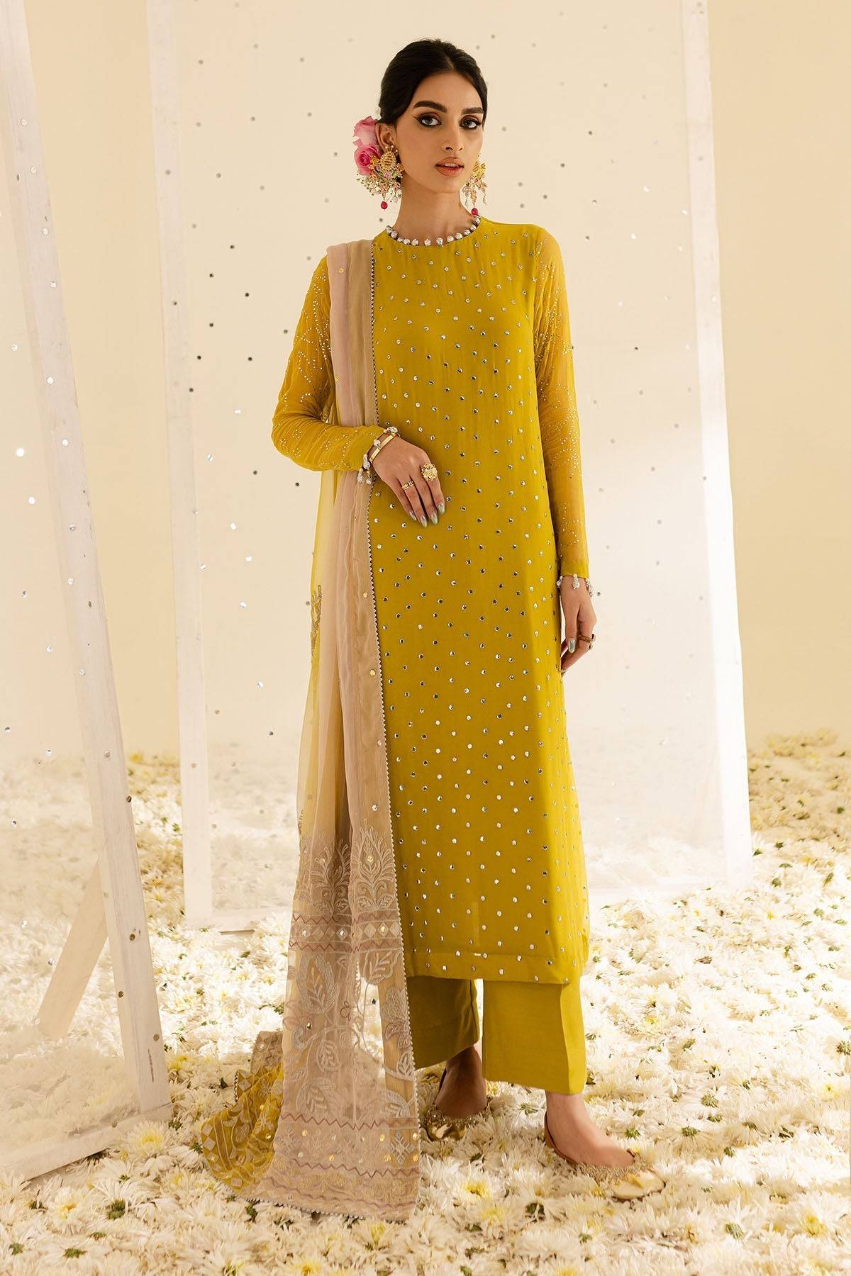 Nureh | Mukeshkari Formals | MK-08 by Maria Faisal - Registered Vendor of : Nureh - type : Ladies Clothes - 100% original wedding dresses