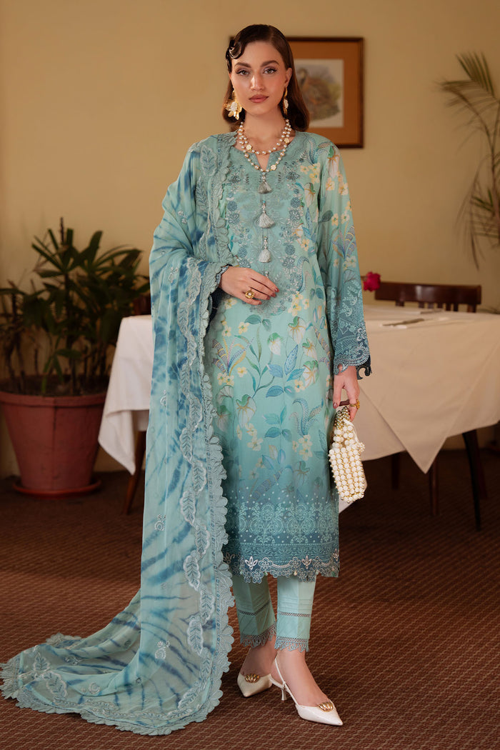 Nureh | Swiss Lawn | NS-160 - Luxury Dress - available at Maria Faisal in UK and USA.
