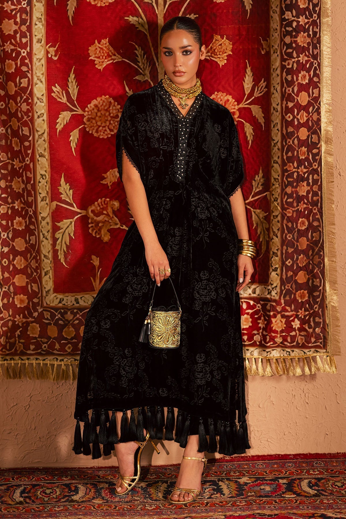 NU2-193 – authentic Pakistani dress from the Ballerina Winter 25 collection for women in the UK