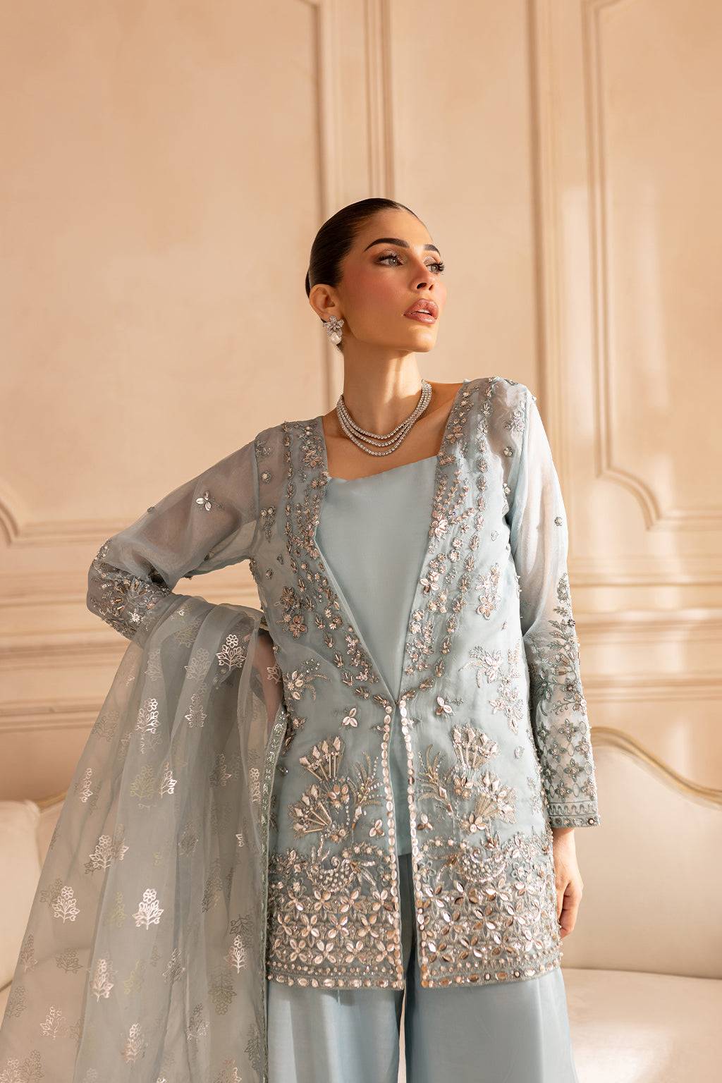 Vanya | Marlene Formals | ML-07 by Maria Faisal - Registered Vendor of : Vanya - type : Ladies Clothes - 100% original wedding dresses
