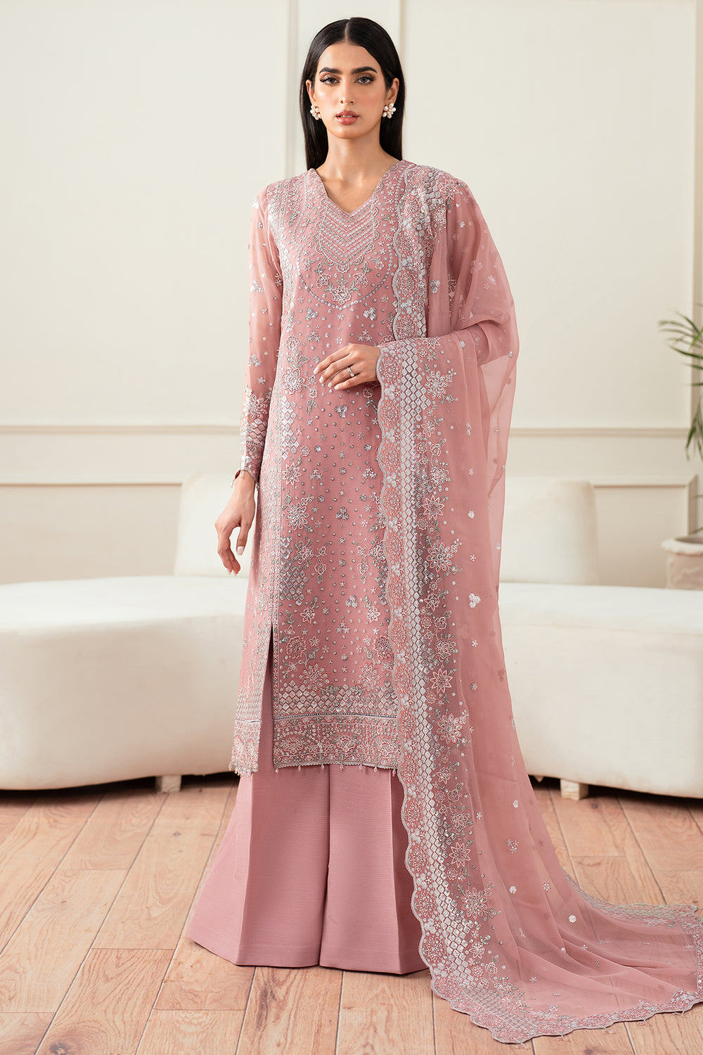 Farasha | Essence Formals 25 | Mauve Light - Ladies Clothes - Maria Faisal