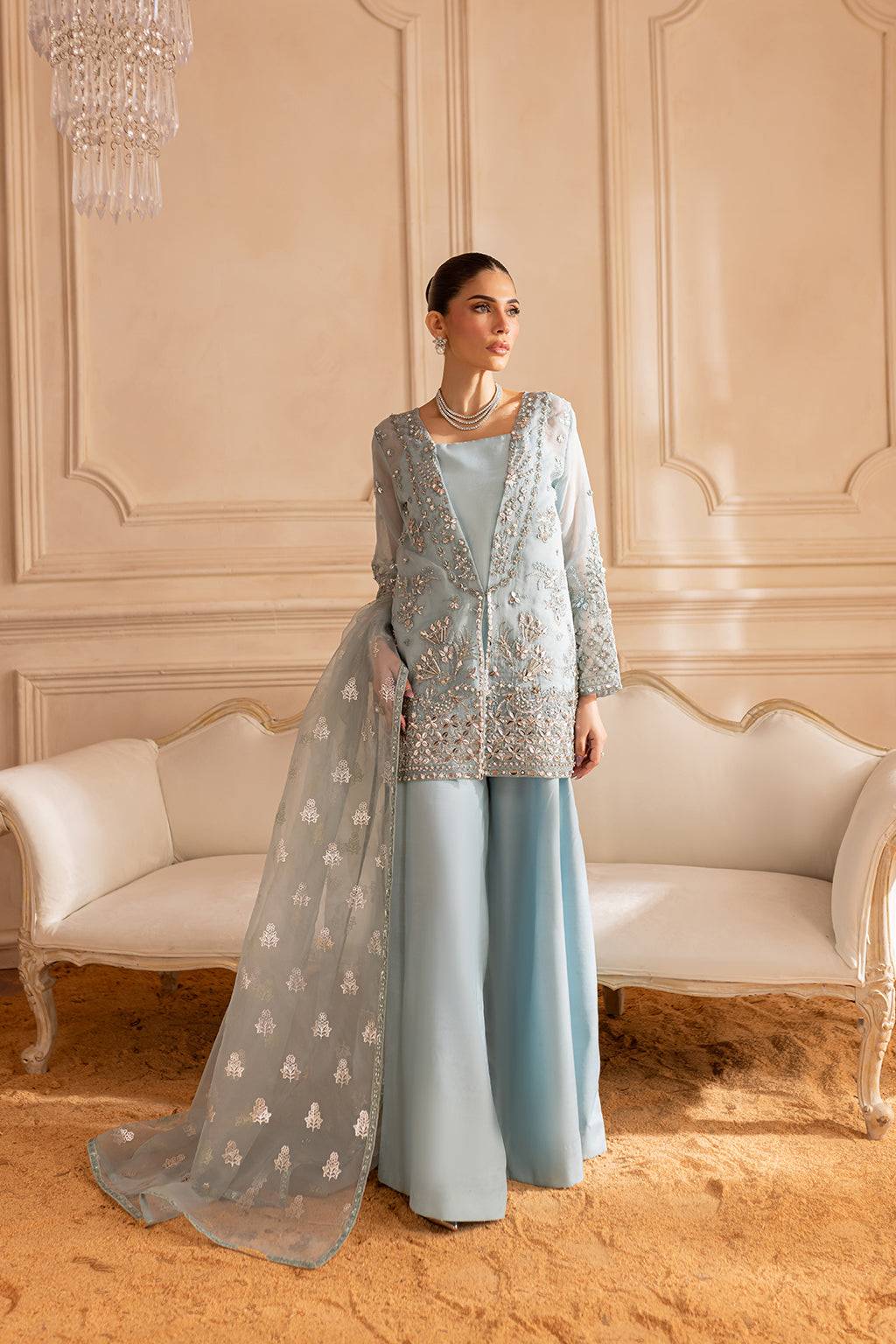 Vanya | Marlene Formals | ML-07 by Maria Faisal - Registered Vendor of : Vanya - type : Ladies Clothes - 100% original wedding dresses