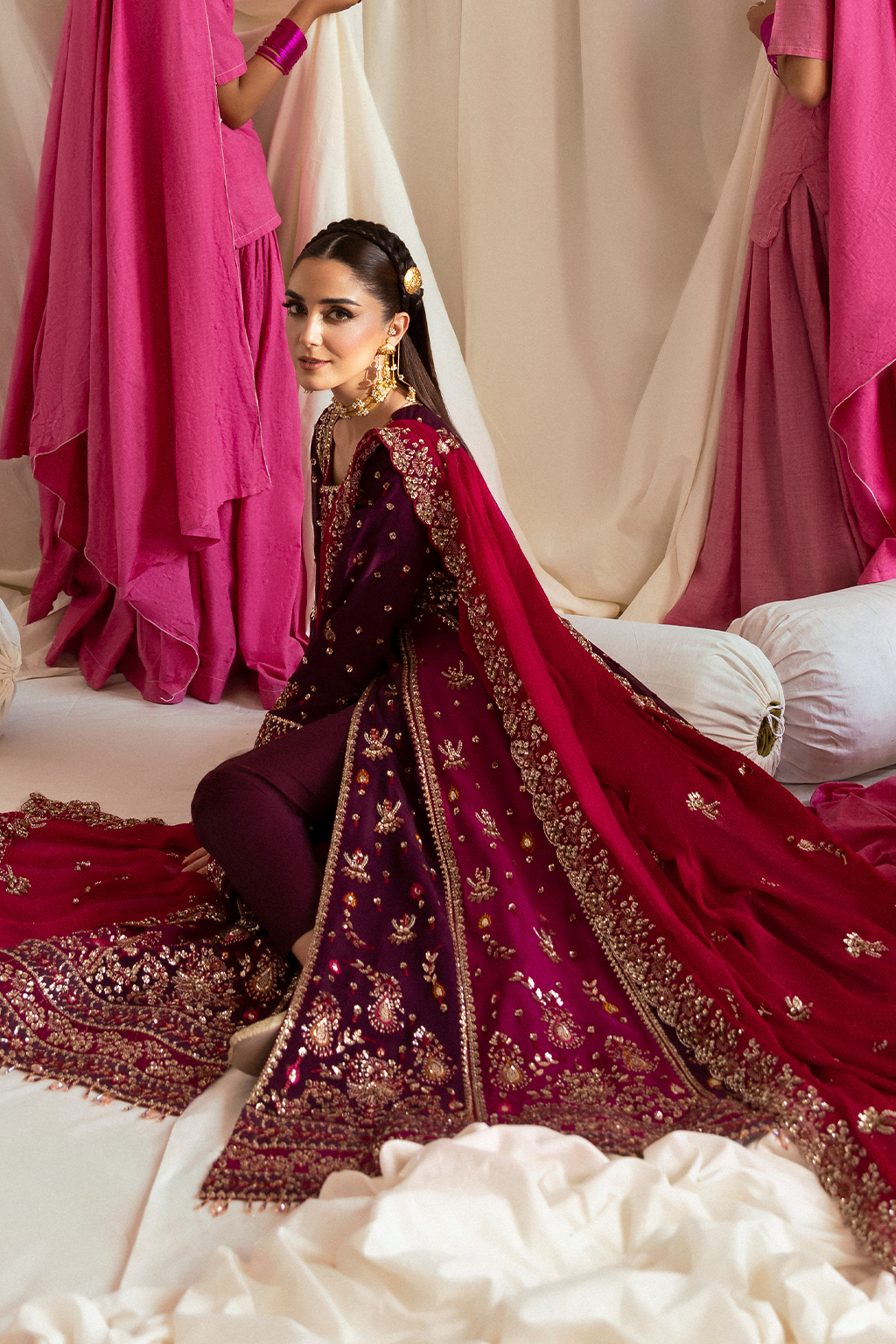 Emaan Adeel I The Empress Wedding Formals I AVORIA - Ladies Clothes - Maria Faisal