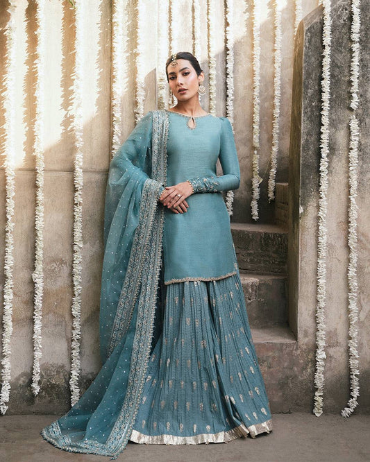 Faiza Saqlain | Zimmal Formals | Tisha by Maria Faisal - Registered Vendor of : Faiza Saqlain - type : Ladies Clothes - 100% original wedding dresses