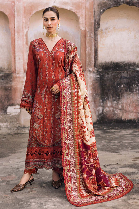 Nureh | Maya Linen 25 | NW-105 - Ladies Clothes - Maria Faisal