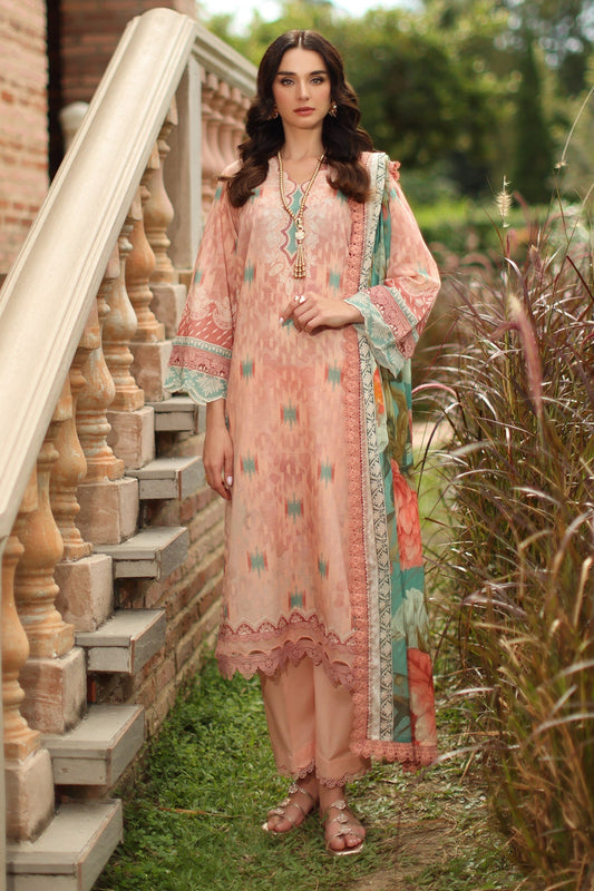 Nureh | Signature Prints 26 | SP-203 - Luxury Dress - available at Maria Faisal in UK and USA.