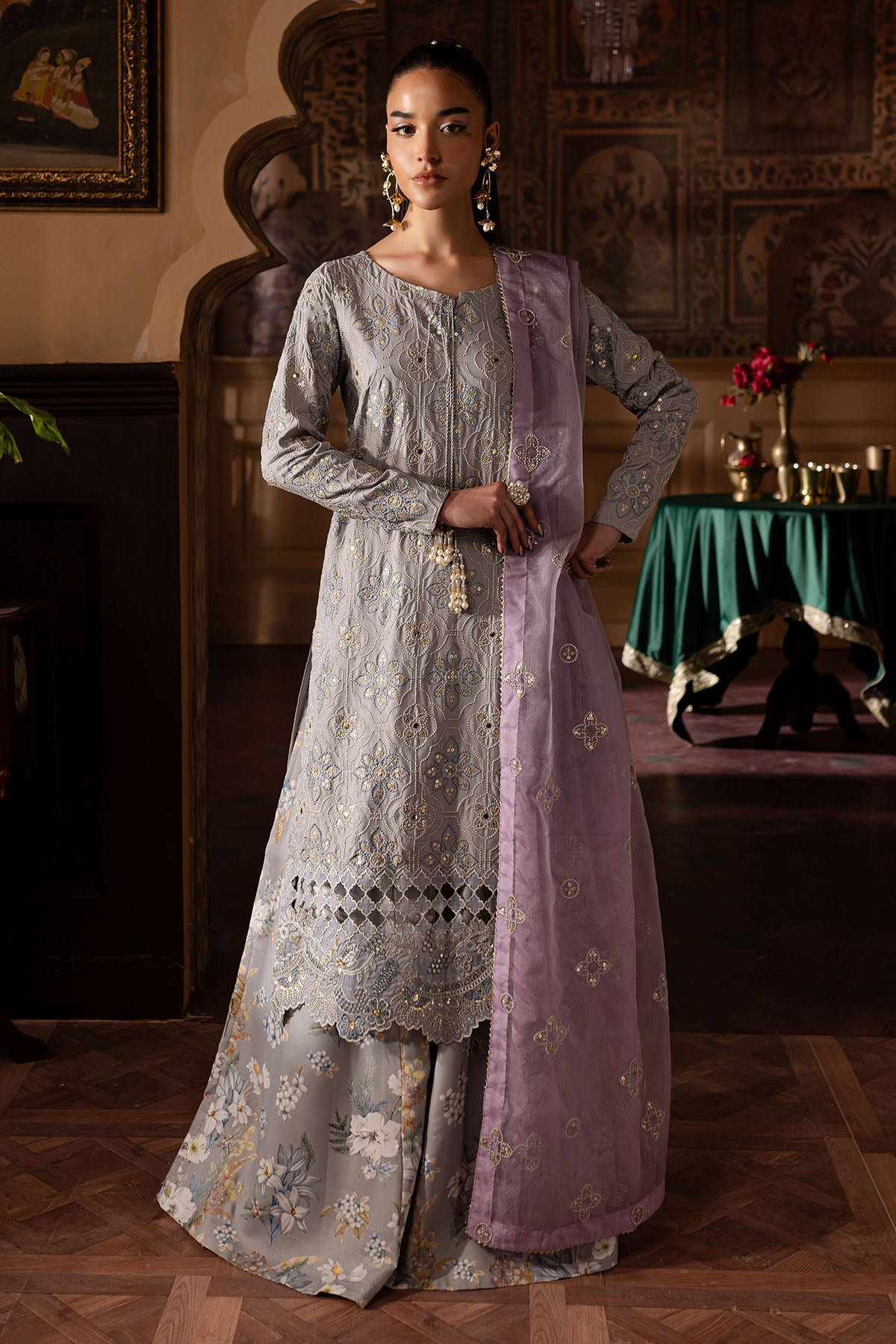 Nureh | Nur Mahal Formals | NE-142 - Ladies Clothes 