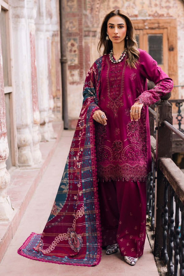 Nureh | Maya Linen 25 | NW-100 - Ladies Clothes - Maria Faisal