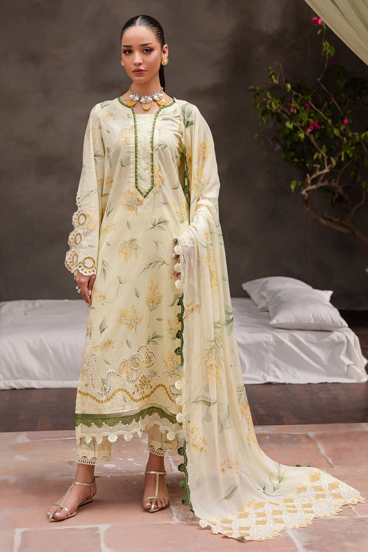 Nureh | Bloom 26 | BL-10 - Dress - available at Maria Faisal in UK and USA.