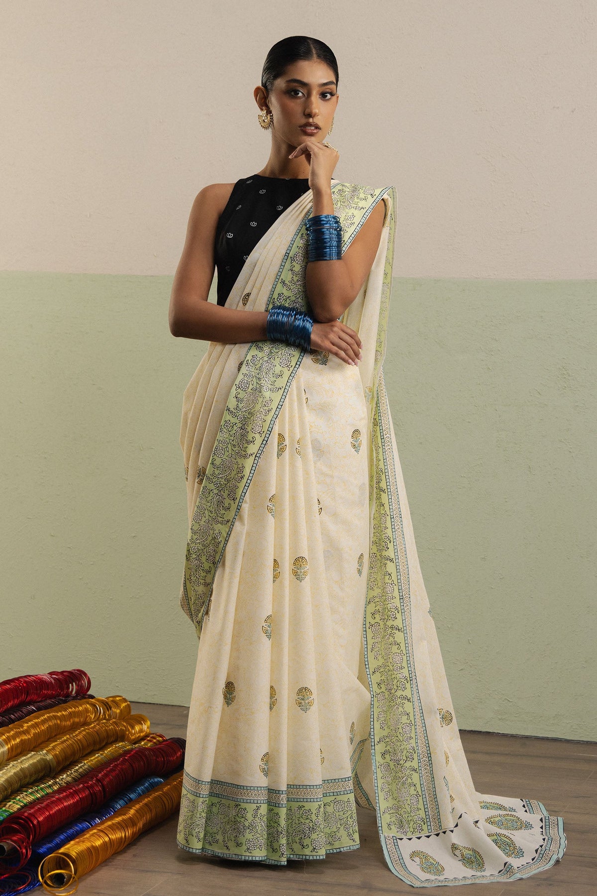 ZaraShahJahan | SS26 | Gulbahar - Festive Dress - available at Maria Faisal in UK and USA