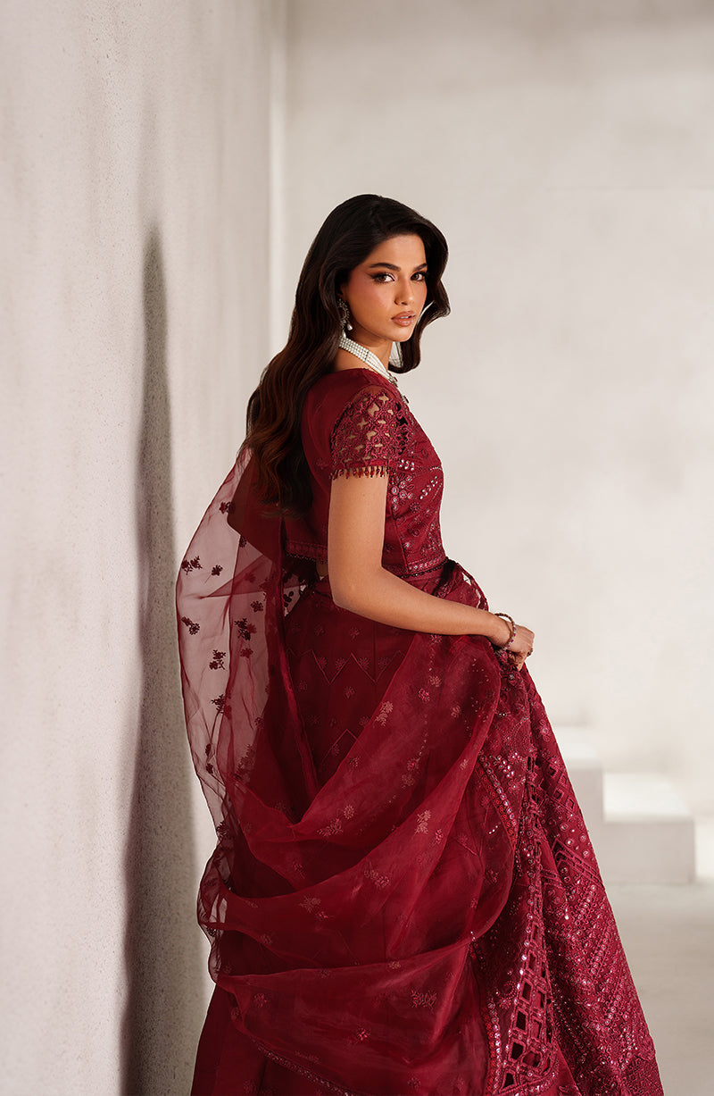 Zarif | Muse Threads | Sheen - Formal Dress - available at Maria Faisal in UK and USA.