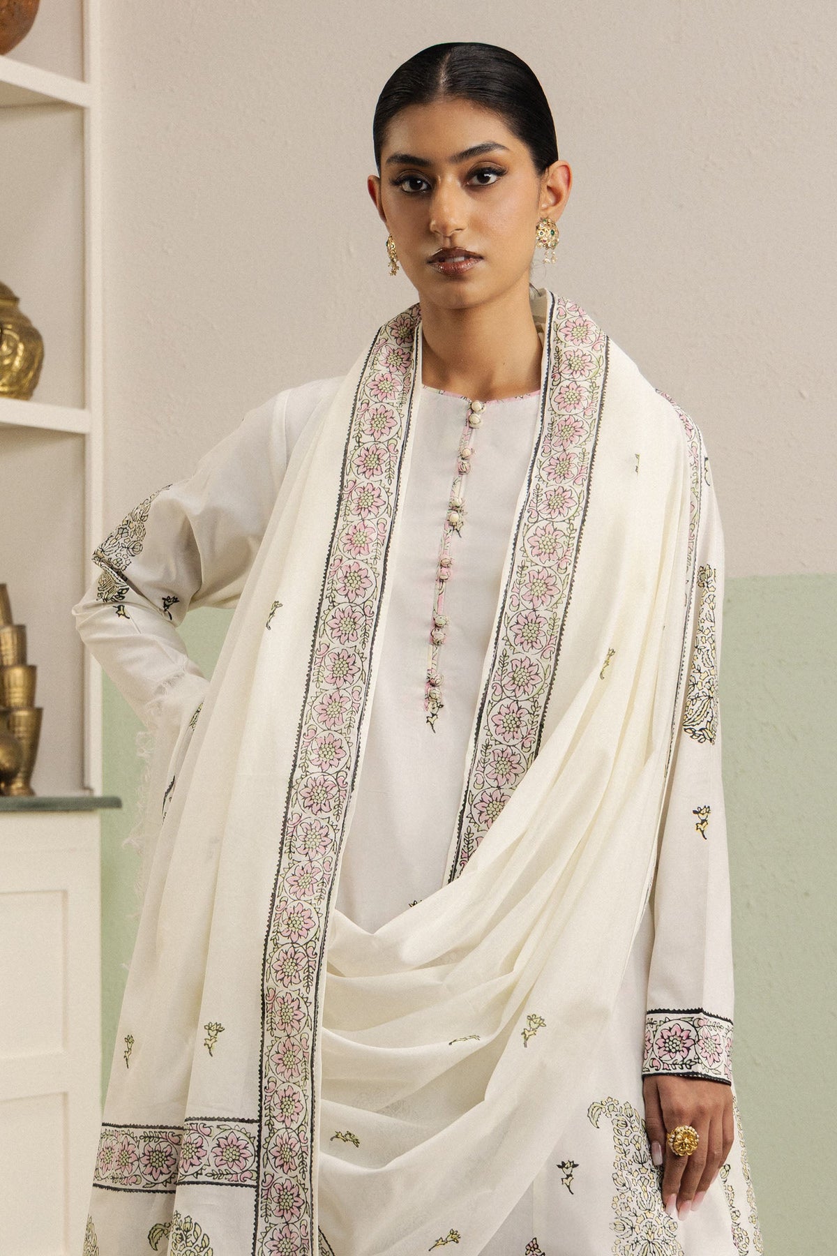 ZaraShahJahan | SS26 | Aabroo - Festive Dress - available at Maria Faisal in UK and USA