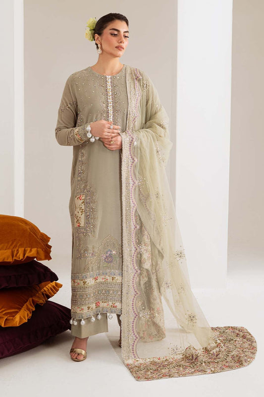 Nureh | Maya Velvet | NW-111 - Formal Dress - available at Maria Faisal in UK and USA.