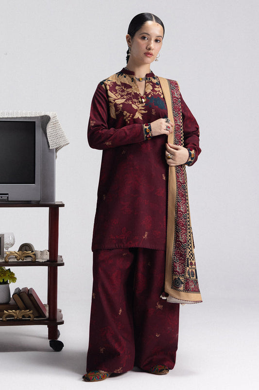 Zara ShahJahan | Coco Prints Winter 26 | Iris-8A - Luxury Dress - available at Maria Faisal in UK and USA.