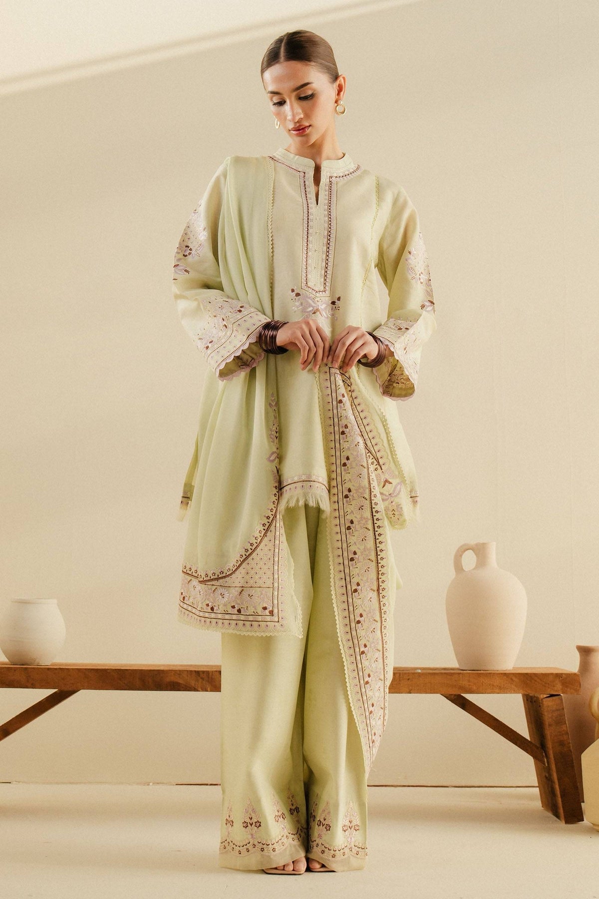 Zara Shahjahan | Eid Pret 25 | CR25P0229 by Maria Faisal - Registered Vendor of : Zara Shahjahan - type : Ladies Clothes - 100% original wedding dresses