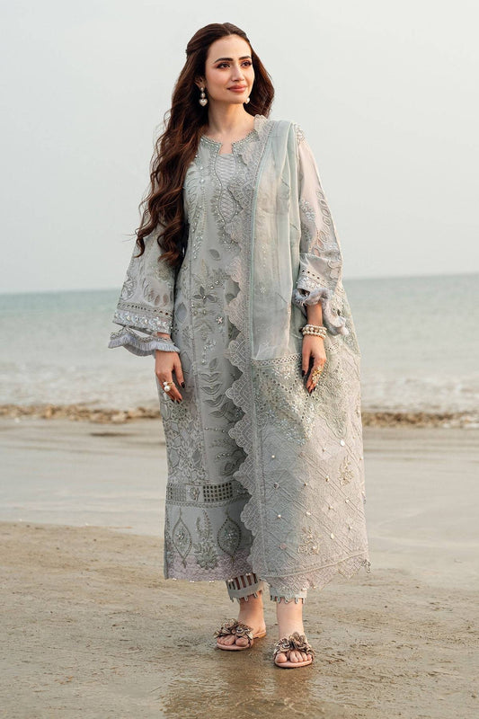 Nureh | Khuwab Luxury Lawn | NE-145 by Maria Faisal - Registered Vendor of : Nureh - type : Ladies Clothes - 100% original wedding dresses