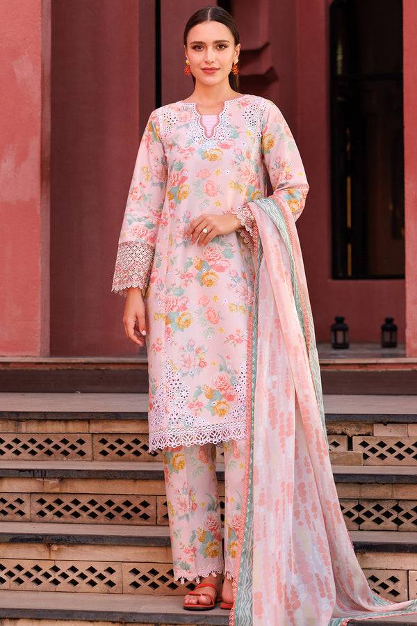 Farasha | Printed Essentials | Peach Glow by Maria Faisal - Registered Vendor of : Farasha - type : Ladies Clothes - 100% original wedding dresses