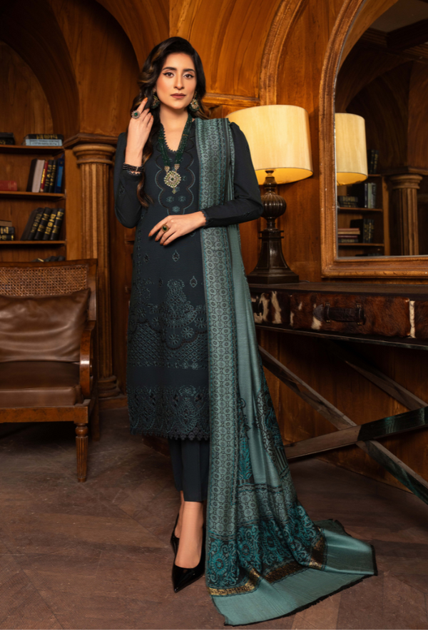 Humdum | Aaima 25 | D01 - Ladies Clothes - Maria Faisal