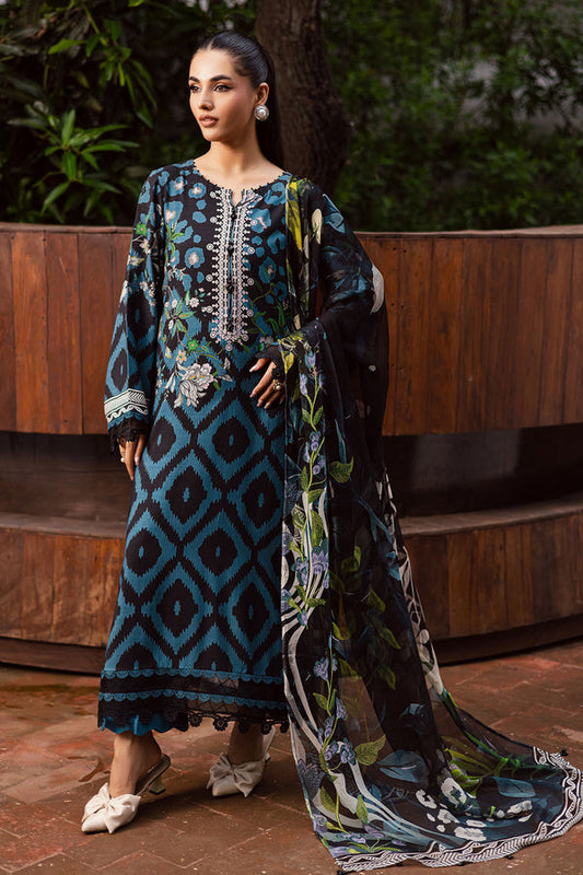 Nureh | Signature Printed Linen | SP-165 - Ladies Clothes - Maria Faisal