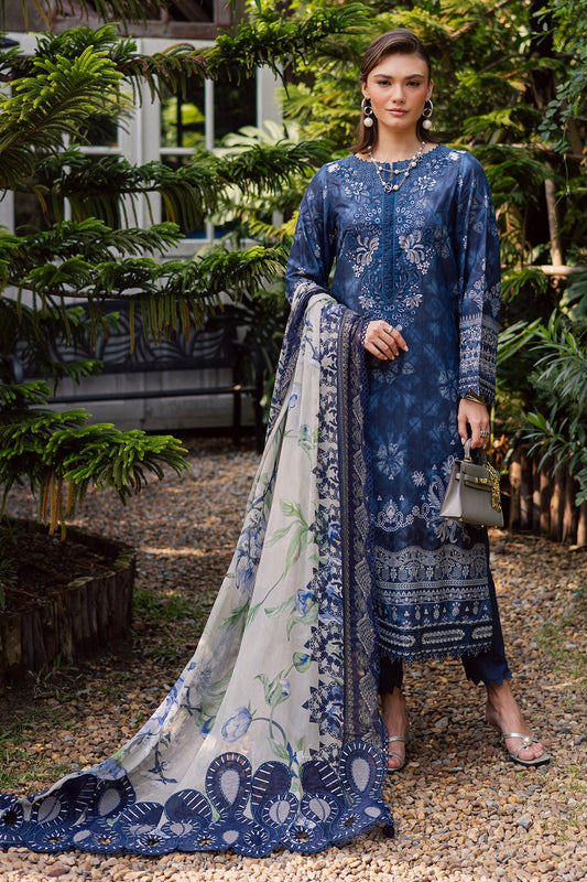 Nureh | Gardenia Lawn 26 | NSG-213 - Dress - available at Maria Faisal in UK and USA.