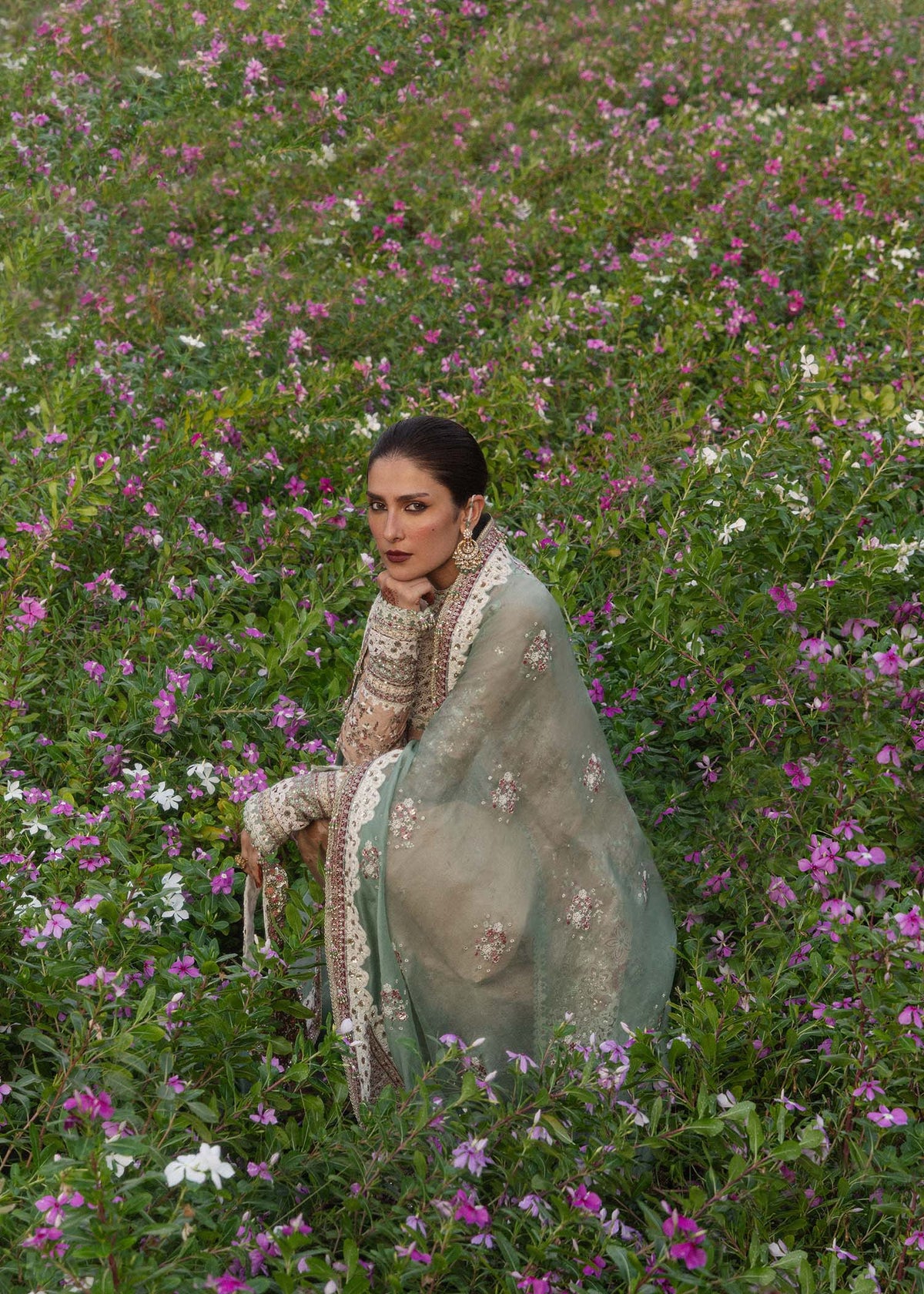 Hussain Rehar | the Doll House Festive Edit | Gohar - Ara - Formal Dress - available at Maria Faisal in UK and USA.