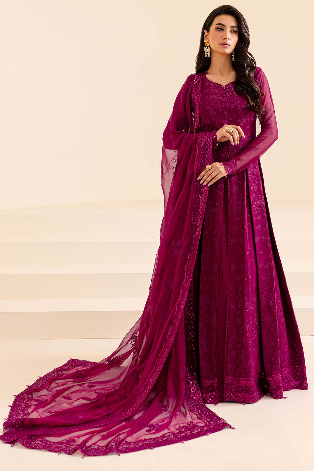 Farasha | Lumiere Formals | Mystic Mauve - Ladies Clothes - Maria Faisal