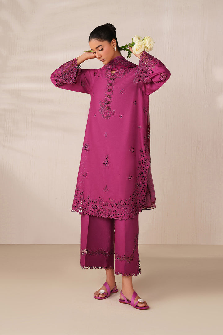Iznik | Ramadan Edit | UE-593 - Dress - available at Maria Faisal in UK and USA.