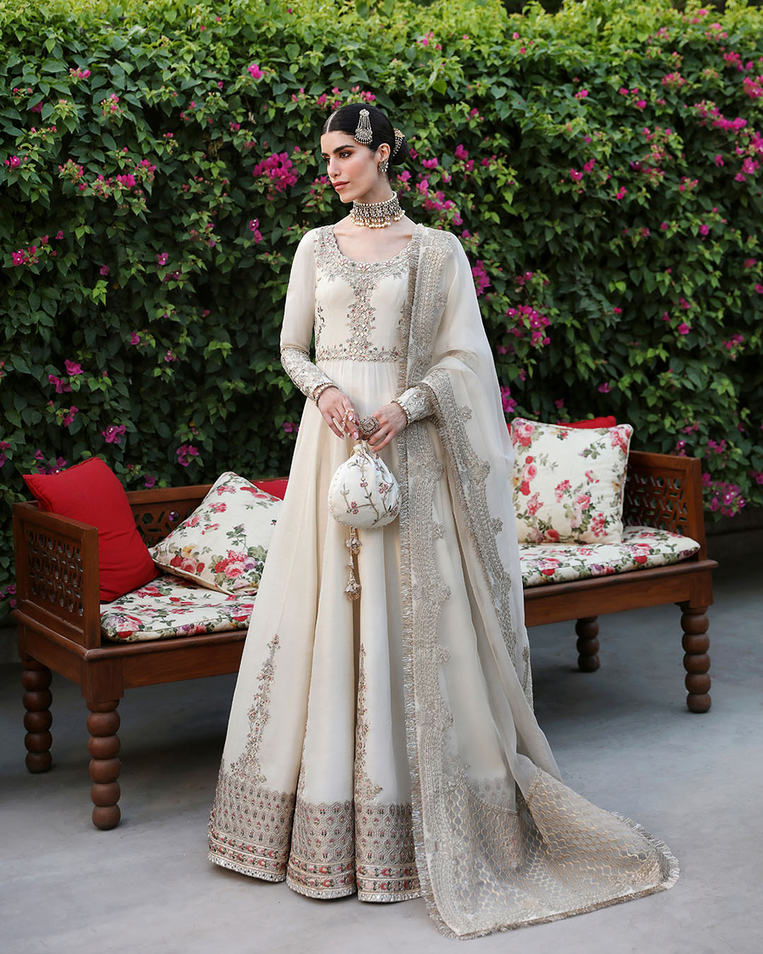Faiza Saqlain | Mehermah Luxe Formals | Ailia - Wedding Dress - Maria Faisal