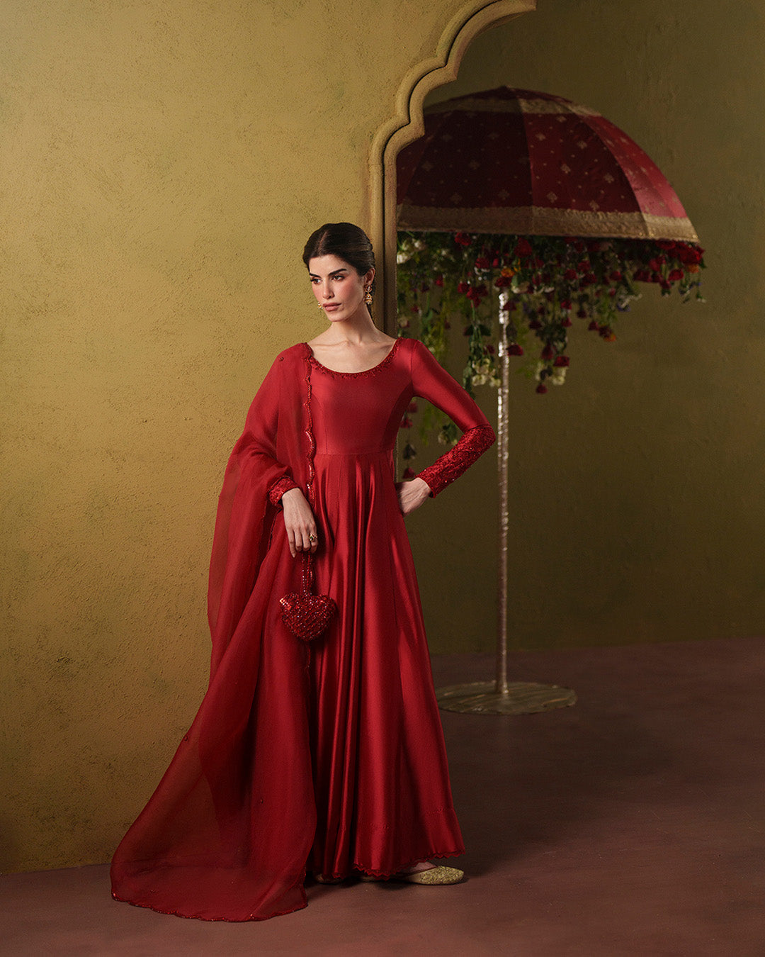 Faiza Saqlain | Lamia Wedding Formals | Siham - Wedding Dress - available at Maria Faisal in UK and USA.
