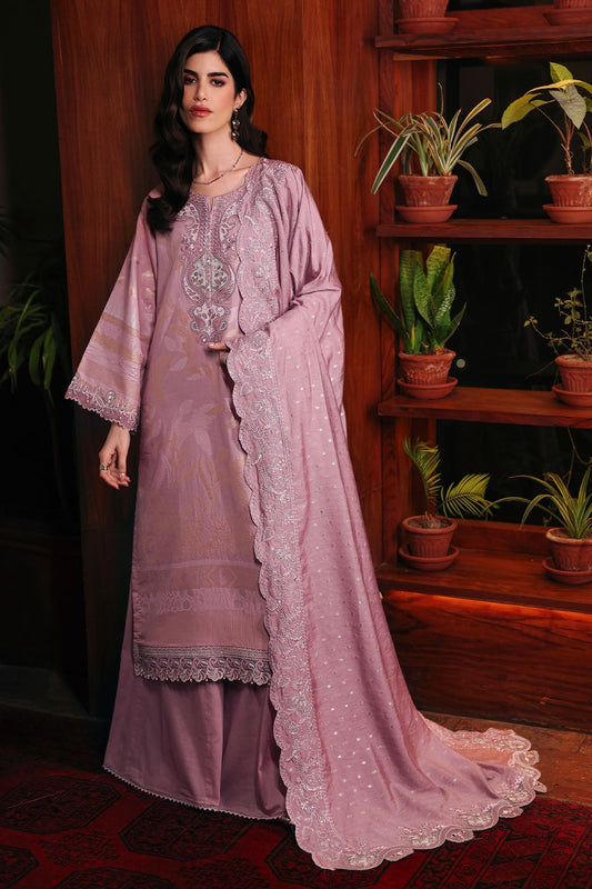 Nureh | Exclusive Jacquard | NE-222 - Luxury Dress - available at Maria Faisal in UK and USA.