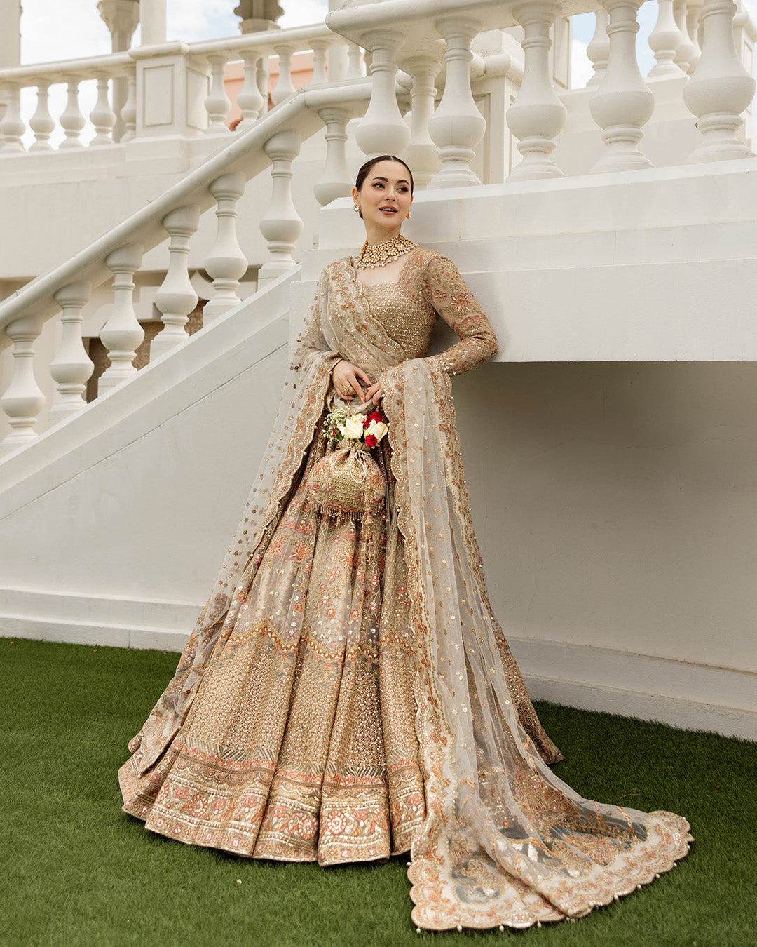 Faiza Saqlain | Neorah Wedding Festive 24| Jemina - Wedding Dress - Maria Faisal