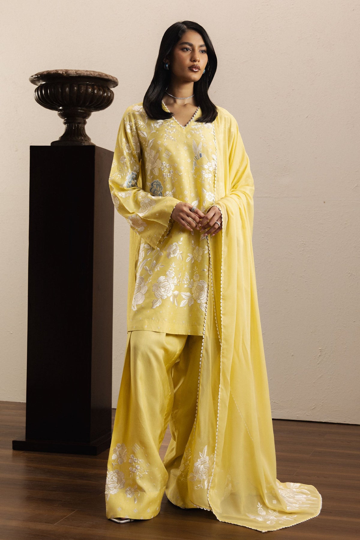 ZaraShahJahan | SS26 | Shafaq - Festive Dress - available at Maria Faisal in UK and USA