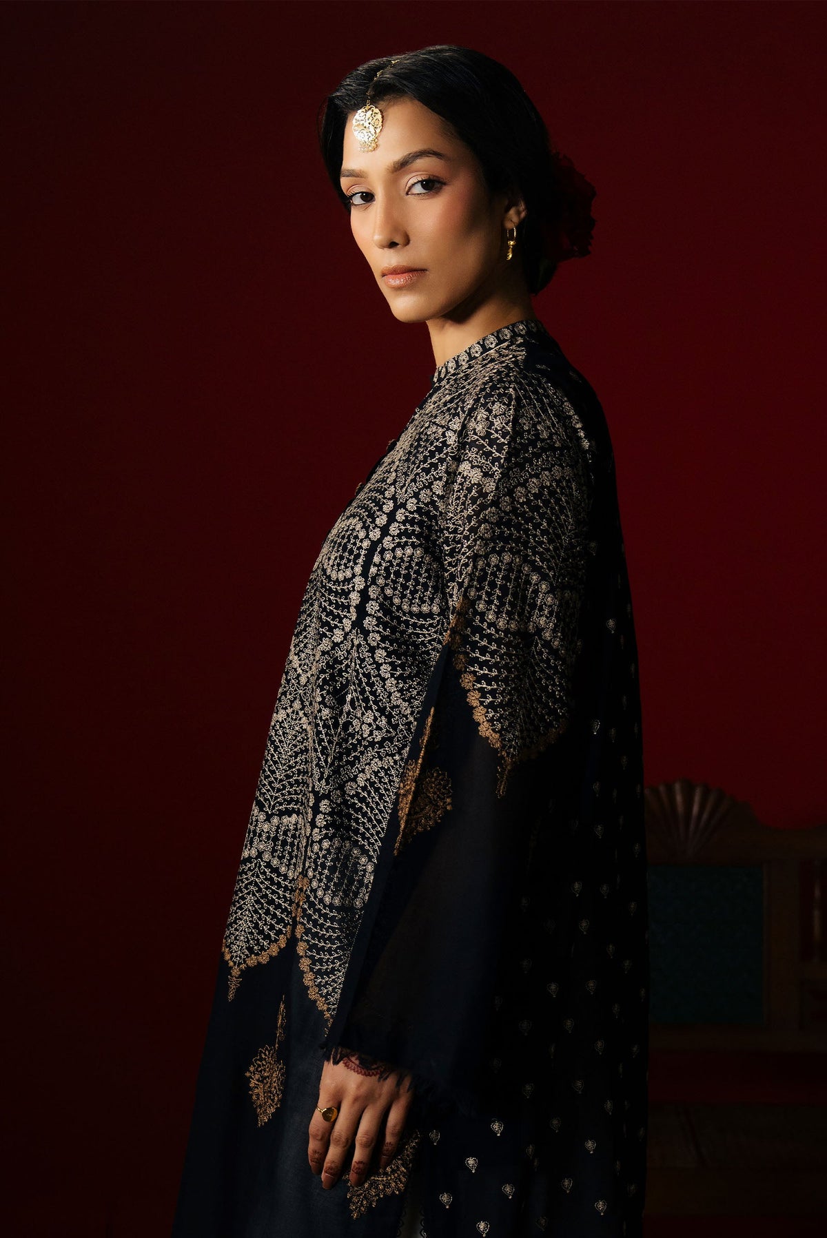 ZaraShahJahan | SS26 | Zaroon - Festive Dress - available at Maria Faisal in UK and USA