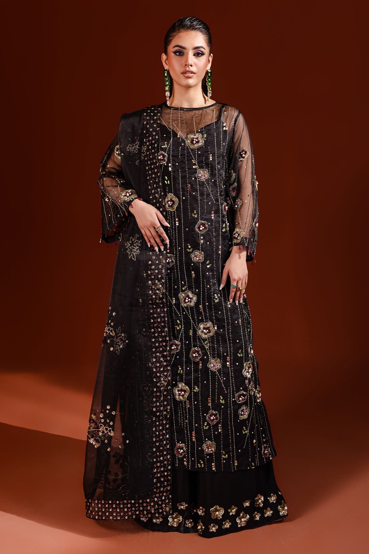 Nureh | Tiny Twinkles | NP-485 - Wedding Dress - Maria Faisal