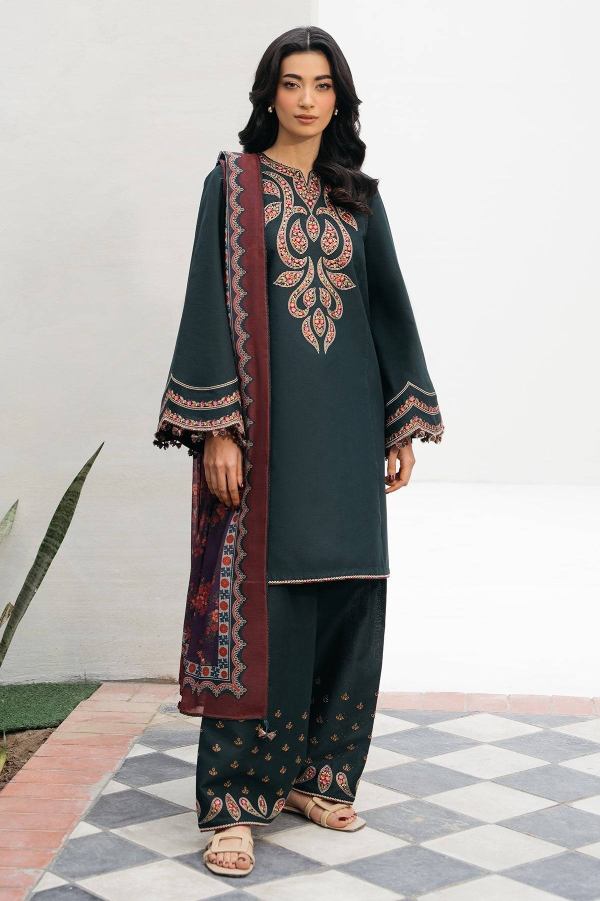 Jazmin | Summer Lawn 25 | USE-9181 by Maria Faisal - Registered Vendor of : Jazmin - type : Ladies Clothes - 100% original wedding dresses