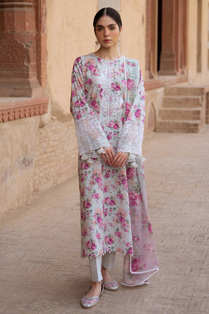 Cross Stitch | Eid Lawn Edit 25 | SPARKLING GEM by Maria Faisal - Registered Vendor of : Cross Stitch - type : Ladies Clothes - 100% original wedding dresses