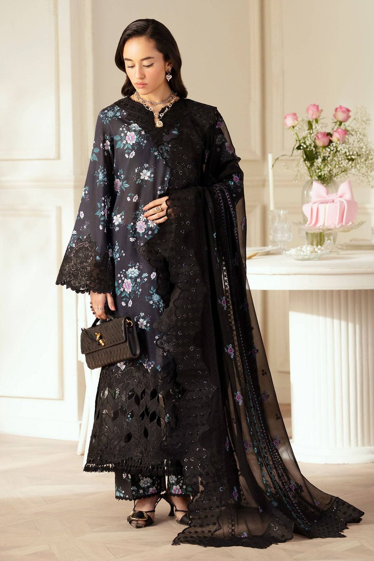 Nureh | Feya Eid Lawn | FE-04 by Maria Faisal - Registered Vendor of : Nureh - type : Ladies Clothes - 100% original wedding dresses