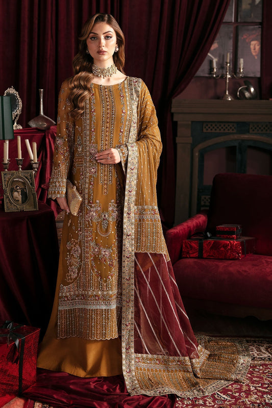 Nureh | Elanora Formal 24 | CRIMSON - Ladies Clothes - Maria Faisal
