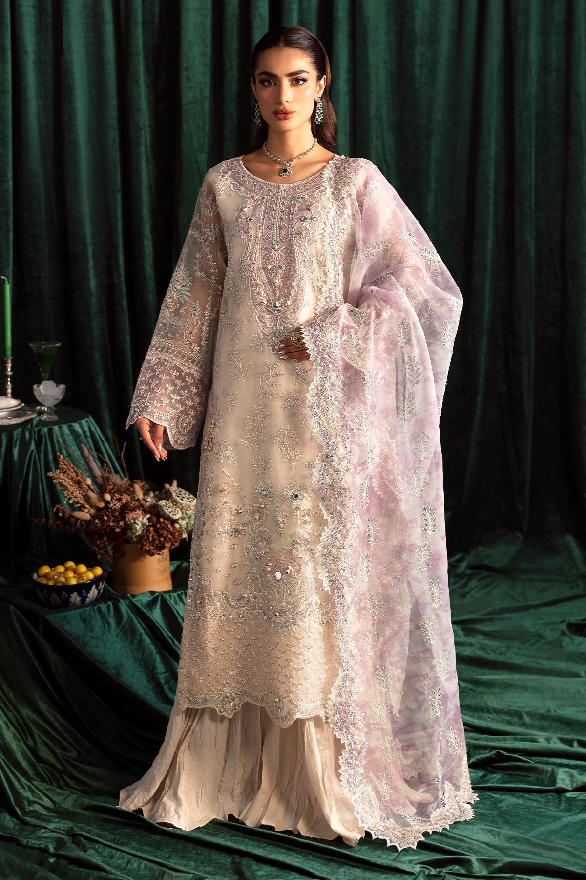 Nureh | Elanora Formal 24 | NEL-43 - Ladies Clothes - Maria Faisal